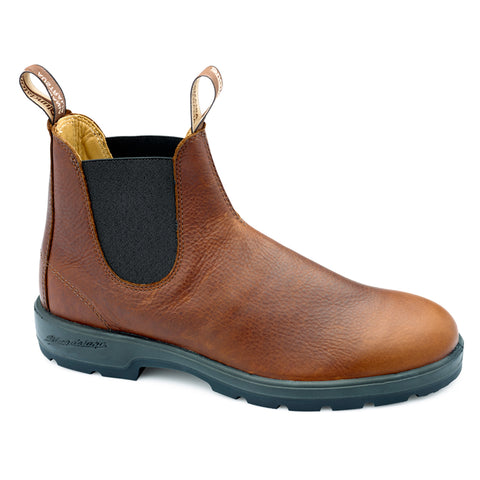 Blundstone Bottes 1445 - Leather Lined Pebbled Brown Unisexe