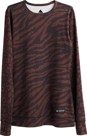 Burton Haut de couche de base à col rond mi-épais - Femme