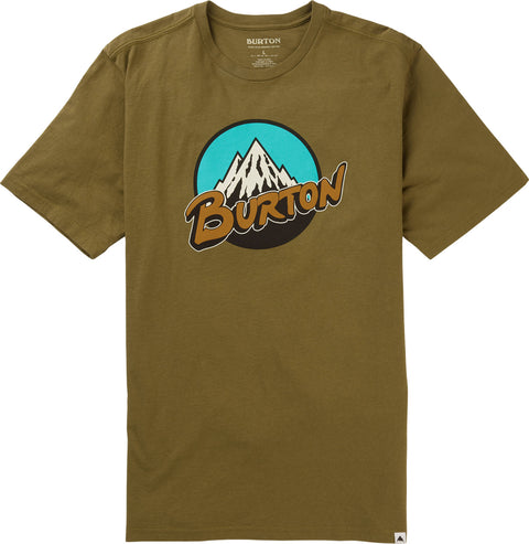 Burton T-shirt à manches courtes Retro Mountain - Homme