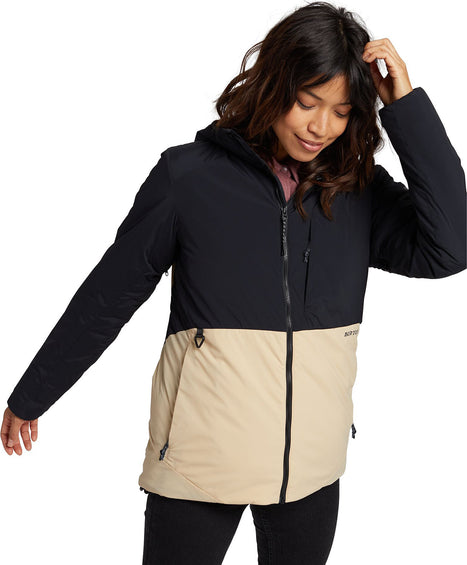 Burton Manteau isolant à capuchon Multipath - Femme