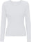Colorful Standard T-shirt à manches longues Organic Rib - Femme - Optical White
