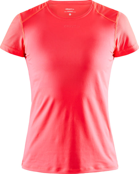 Craft T-shirt ajusté à manches courtes ADV Essence - Femme