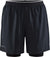 Craft Short extensible 2 en 1 perforé ADV Essence - Homme - Black