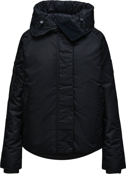 Canada Goose Blouson aviateur Everleigh Ecusson noir Femme Altitude Sports