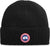 Canada Goose Tuque côtelée Arctic avec logo brodé - Unisexe - Black