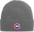 Canada Goose Tuque côtelée Arctic avec logo brodé - Unisexe - Heather Grey