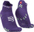 Compressport Chaussettes Run Low v4.0 Pro Racing - Unisexe - Purple - Paradise Green