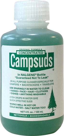Campsuds Savon biodégradable pour bouteille Nalgène 120 ml