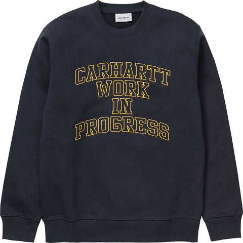 Carhartt Work In Progress Chandail Wip Division Embroidery - Homme