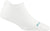 Darn Tough Chaussette de course Run No Show Tab - Femme - White