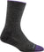 Darn Tough Chaussettes légères Solid Basic Crew - Femme - Charcoal