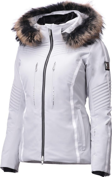 Descente Manteau avec Fourrure Layla - Femme