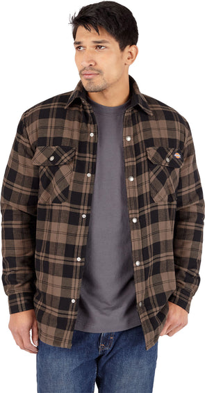 Dickies Veste-chemise en flanelle doublée de Sherpa avec technologie Hydroshield - Homme