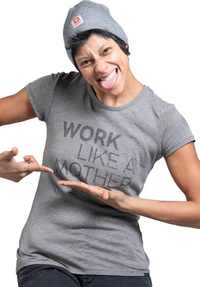 Dovetail Workwear T-shirt à col rond Work Like A Mother Graphic - Femme