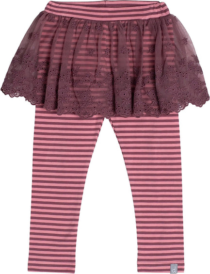 Deux par Deux Legging avec jupe en dentelle - Petite Fille
