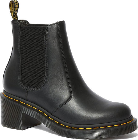 Dr. Martens Bottes Chelsea en cuir à talon Cadence - Femme