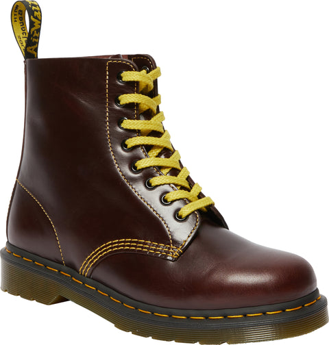 Dr. Martens Bottes en cuir 1460 Pascal Atlas Oxblood - Unisexe