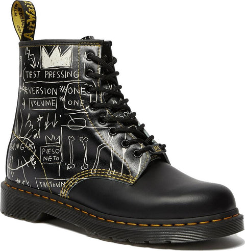 Dr. Martens Bottes en cuir à lacets Basquiat - Unisexe