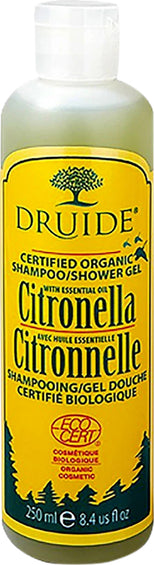 Druide Shampooing et gel douche à la citronnelle - 250ml
