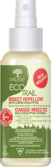 Druide Lotion chasse-Insecte Eucalyptus Citronné - 74 ml
