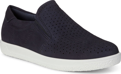 Ecco Chaussures pantoufle sport en cuir nubuck Soft 1 Femme