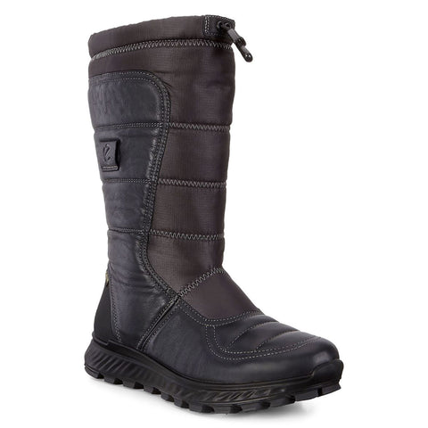 Ecco Bottes hautes en cuir de yak Exostrike L Femme