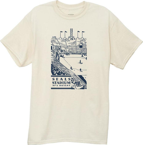 Ebbets Field Flannels T-Shirt San Francisco Seals 1934 Homme