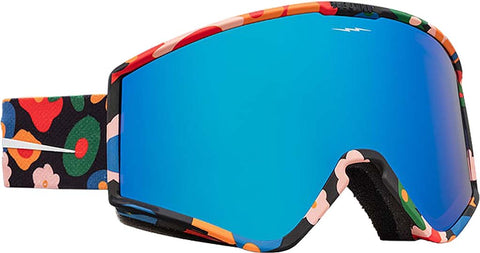 Electric Lunettes de ski Kleveland Small - Blossom - Lentille Blue Chrome - Unisexe