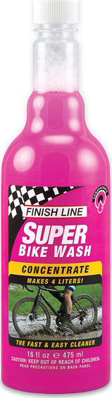 Finish Line Super Bike Wash Bouteille de concentré - 16 Oz