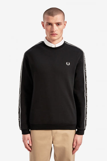 Fred Perry Sweatshirt avec bande sur l’épaule - Homme