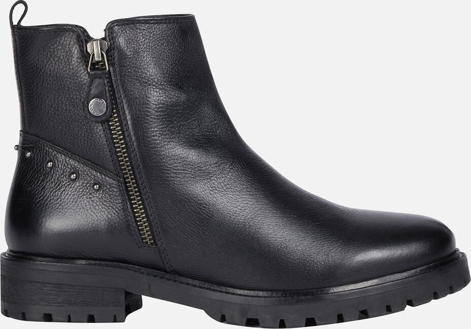 Bottines noires cheap geox