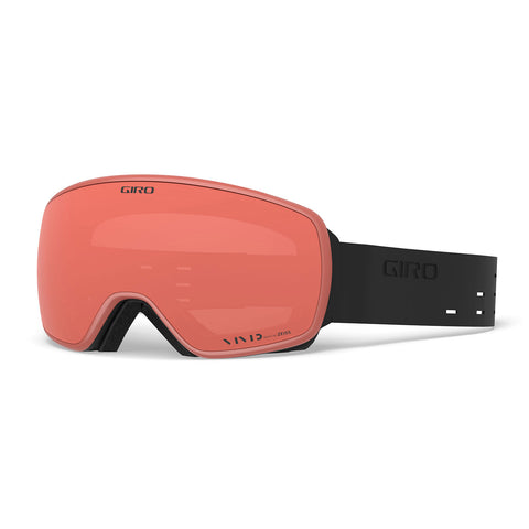 Giro Lunettes de ski Agent Silicone Black - Lentille Vivid Onyx et Infrared