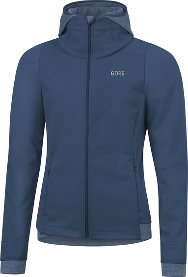Gore Bike Wear Chandail à capuchon Thermo R3 Gore Windstopper - Femme
