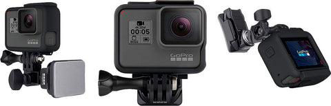GoPro Fixation frontale et latérale pour casque