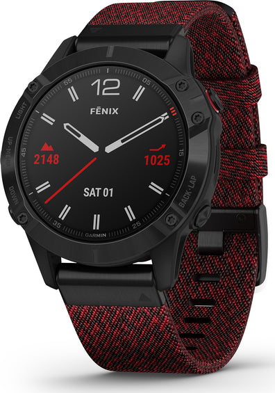 Garmin Montre Fenix 6 Sapphire - Homme