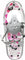 GV Raquettes Kid Trail - Fille - Pink - White