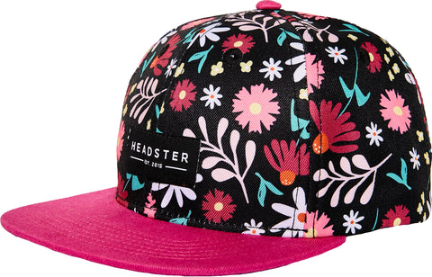 Headster Kids Casquette arrière pression Flower