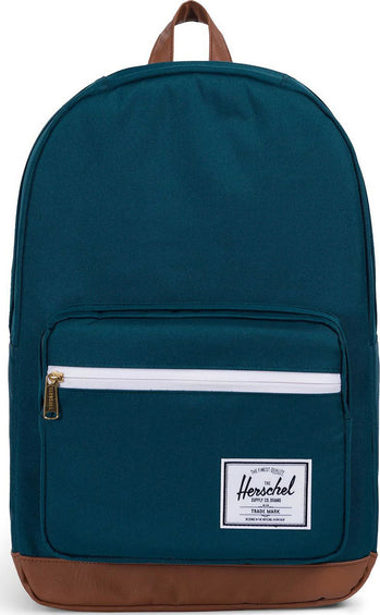 Herschel Supply Co. Sac à dos Pop Quiz Deep Teal - Tan Synthetic Leather
