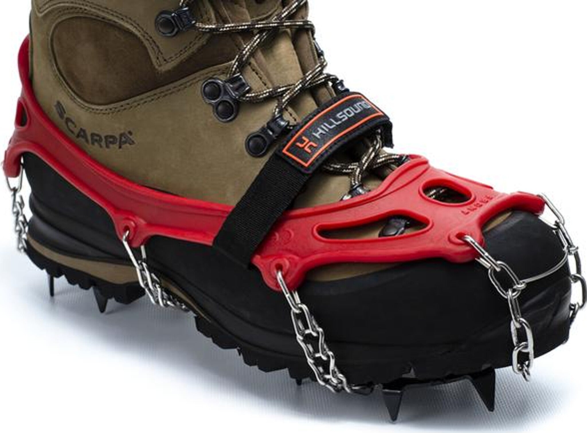 Crampons pour chaussures de traction/bottes de marche/randonnée Stabil Walk  Plus, adultes, tailles diverses
