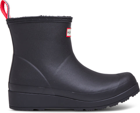 Hunter Bottes pluie courtes isolées Play Vegan Shearling - Femme