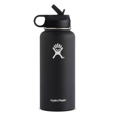 Hydro Flask Bouteille 32 onces wide mouth avec paille