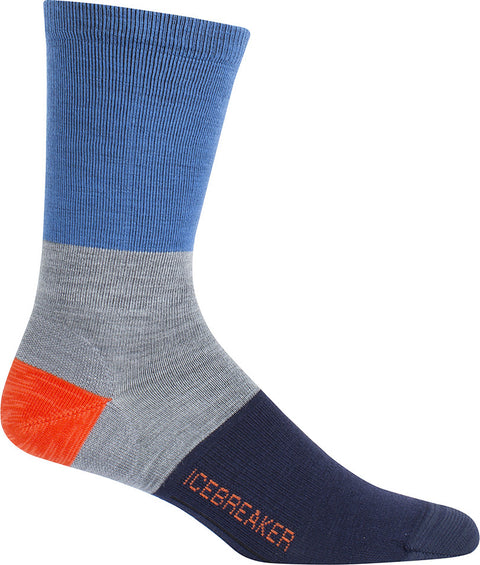 Icebreaker Chaussettes Lifestyle Ultra Light Crew Rugby Stripe Homme