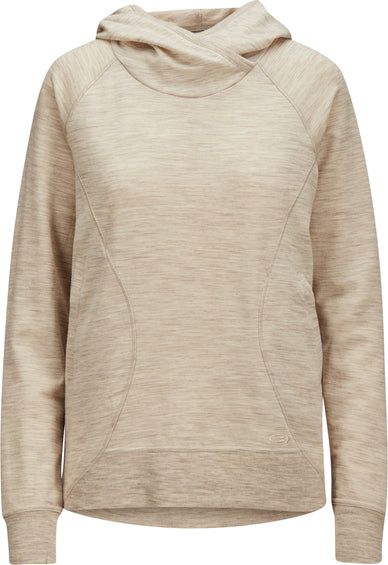 Icebreaker Chandail à manches longues et capuchon Dia Femme