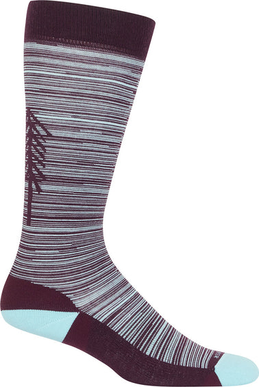 Icebreaker Chaussettes Lifestyle Light Over the Calf Tree Line Femme