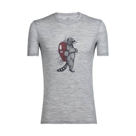 Icebreaker T-Shirt Tech Lite Waschbar Wandering Homme