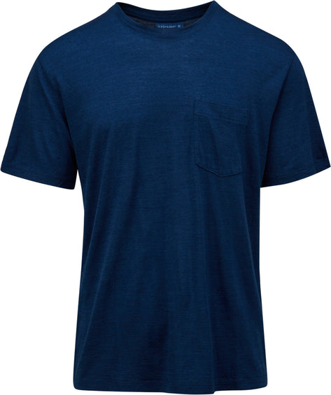 Icebreaker T-shirt à manches courtes Nature Dye Drayden Pocket Crewe - Homme