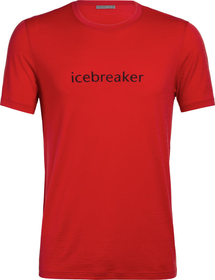 Icebreaker T-shirt à manches courtes Tech Lite Crewe Icebreaker Wordmark - Homme