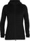 icebreaker Manteau ZoneKnit - Femme - Black