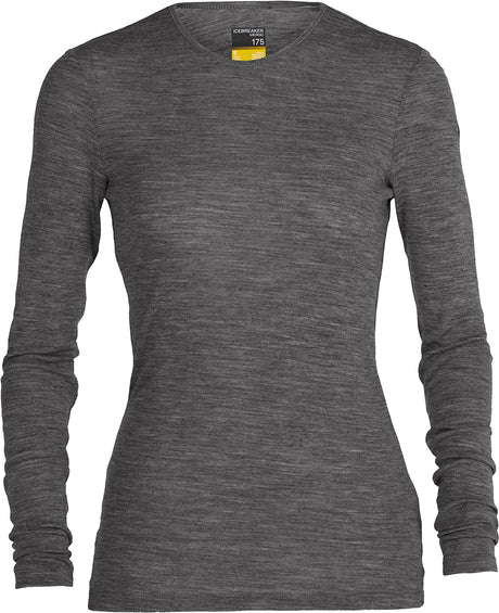 icebreaker Haut à manches longues à col rond 175 Everyday - Femme