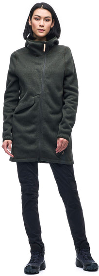 Indyeva Sweat à capuche long entièrement zippé Naoko - Femme